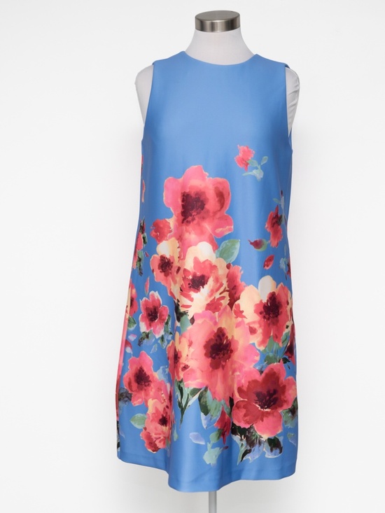Anne Klein Dresses & Skirts - Anne Klein - Sleeveless Floral Print A-Line Shift Dress